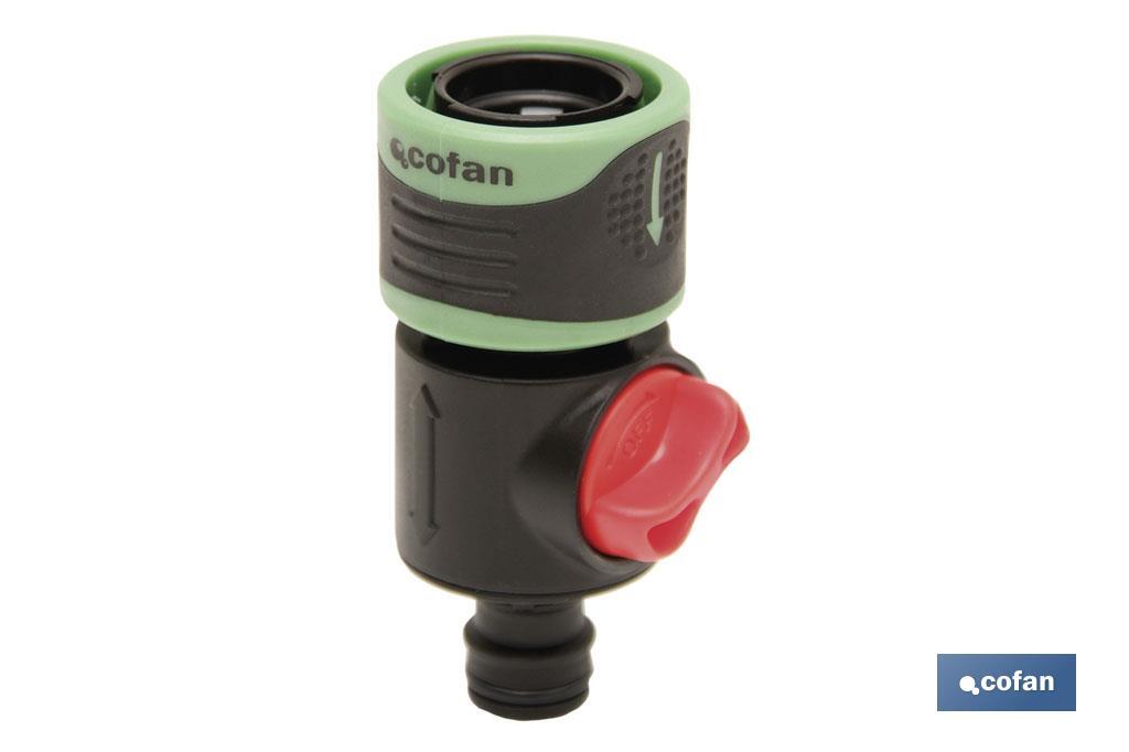 Pressure regulator Confort | Suitable for garden hose | Ideal for gardening and agriculture | Precise and optimised irrigation - Cofan