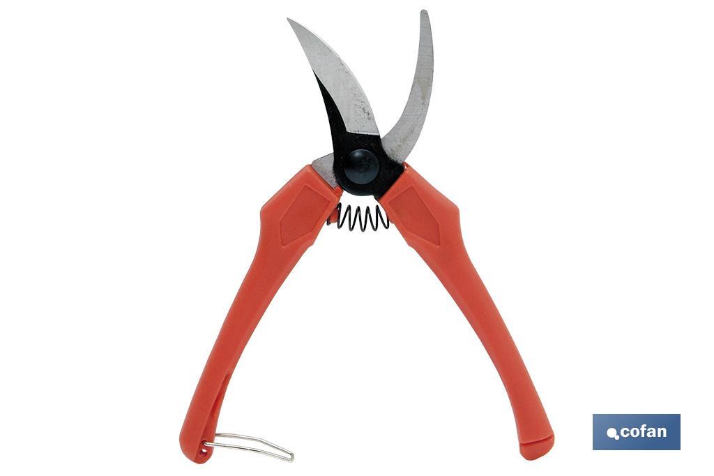 Pruning shears with fibre handle | 185mm | Suitable for pruning and harvesting - Cofan