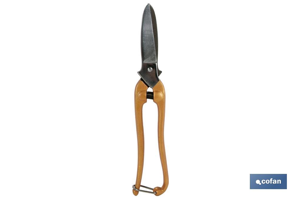 Forged hedge shears | Length: 200mm | With metallic safety lock - Cofan
