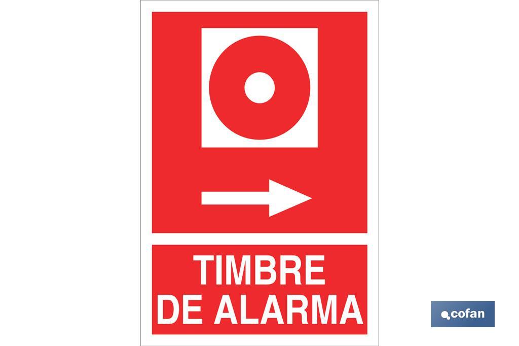 Timbre de alarma - Cofan