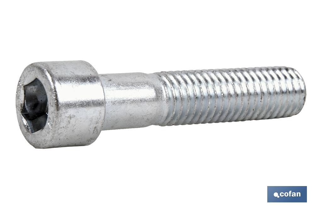 SCREW DIN 912 C.8.8 ZINC-PLATED - Cofan