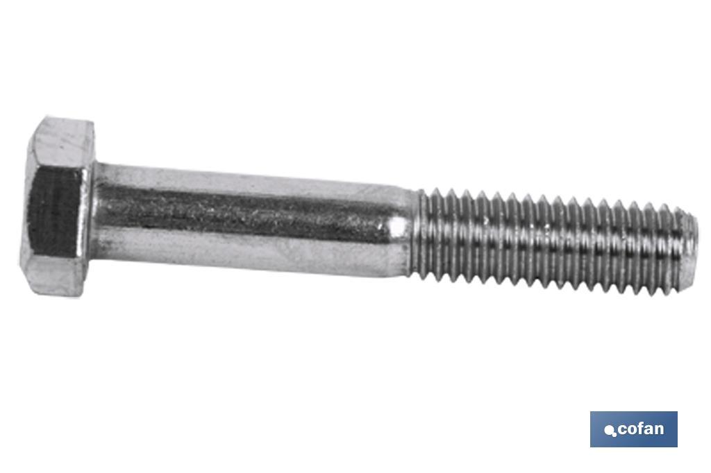 Parafuso Hexagonal Rosca Parcial Zincado - Cofan