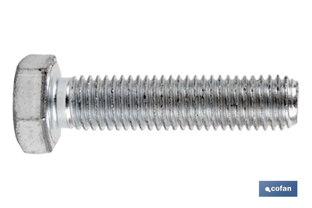 Screw Hex C-10.9 (DIN 933) - Cofan