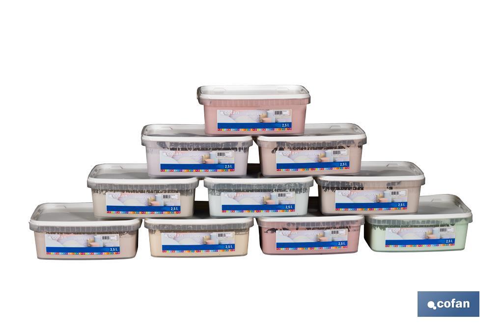 Peinture acrylique monocouche | Plusieurs couleurs | Convient pour utiliser à l'intérieur - Cofan