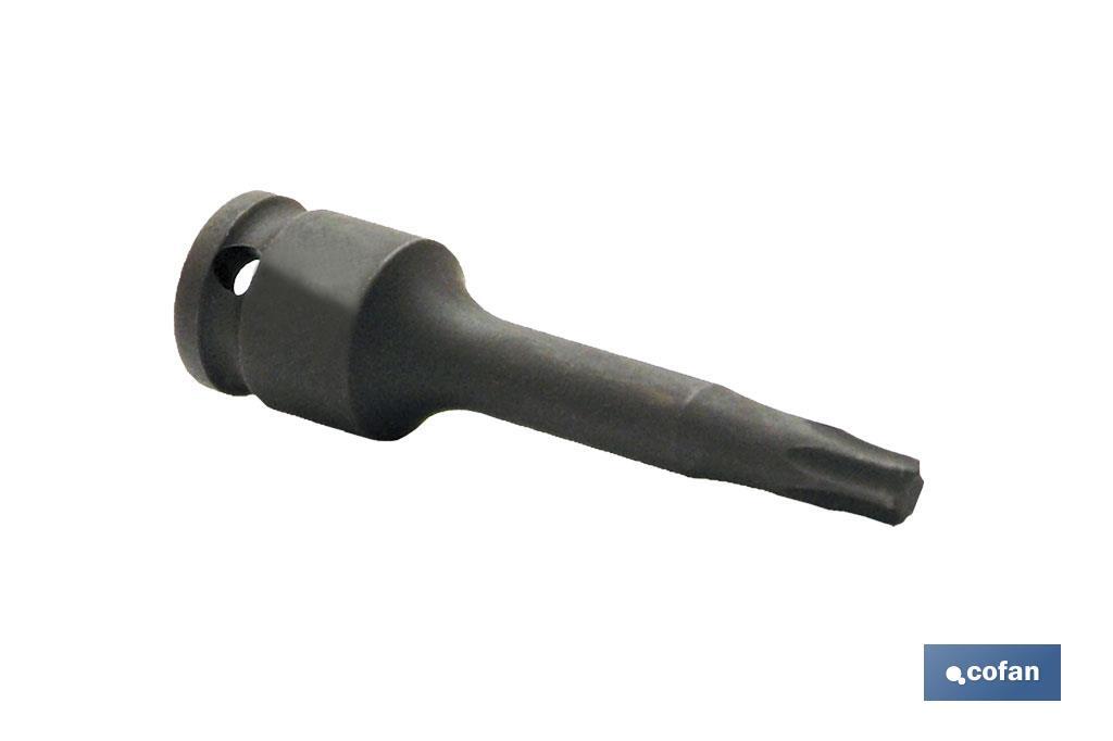 1/4" Torx Kraft-Steckschlüsseleinsatz männlich - Cofan