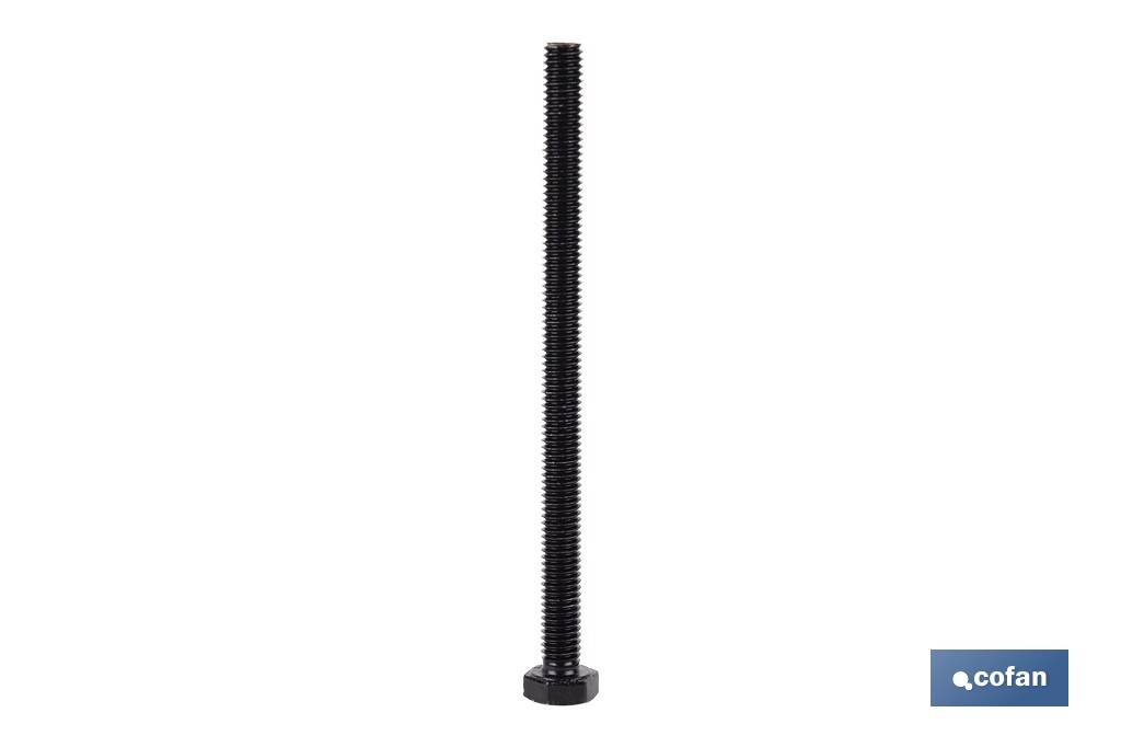 T. HEX 8.8 NEGRO (DIN 933) - Cofan