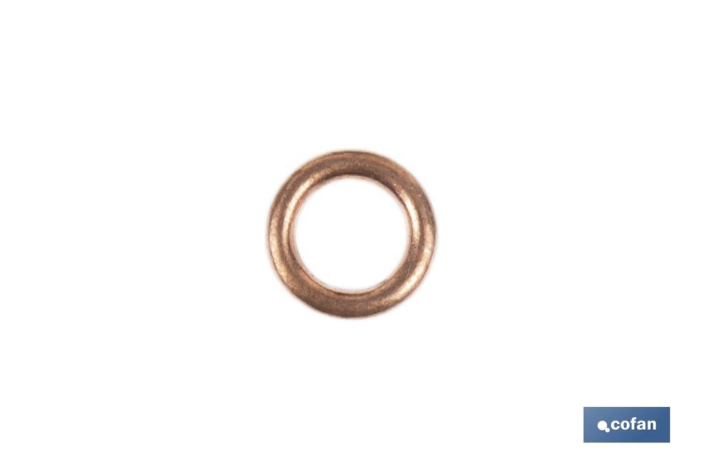 Copper washer for crankcase - Cofan