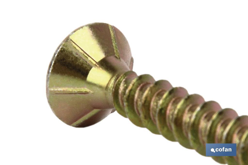 Tornillo Rosca Madera Torx Plus DIN-7505A - Cofan