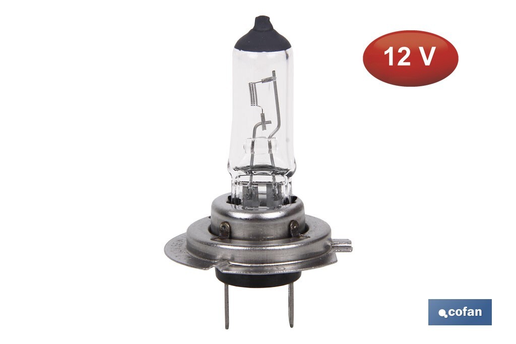 Lámpara halógena H7 (Px26d) 12 V 55 W - Cofan