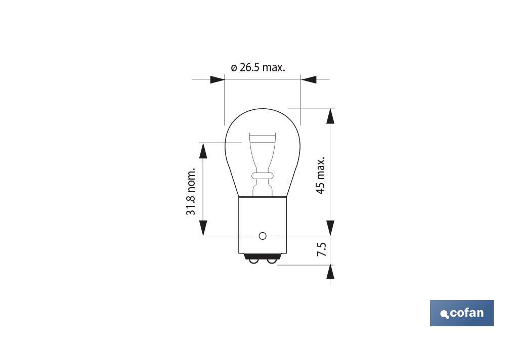 P-21/5 (12V) - Cofan