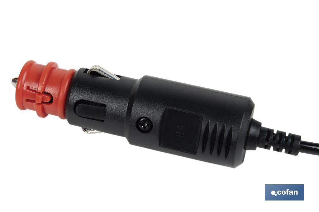 Orange flashing rotating light | ECE R65 Certification | For 12/24V stand with magnet and screw | IP rating: IP66 - Cofan