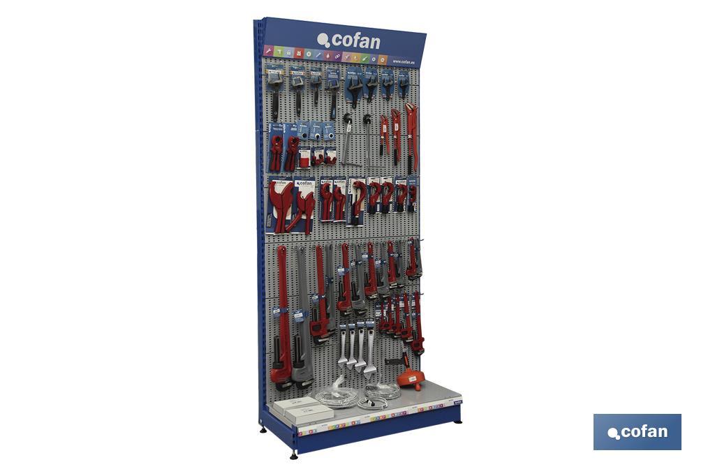Display stand for plumbing products - Cofan