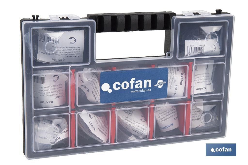 Valise assortiment DIN 6799 (2.800 Unites) - Cofan