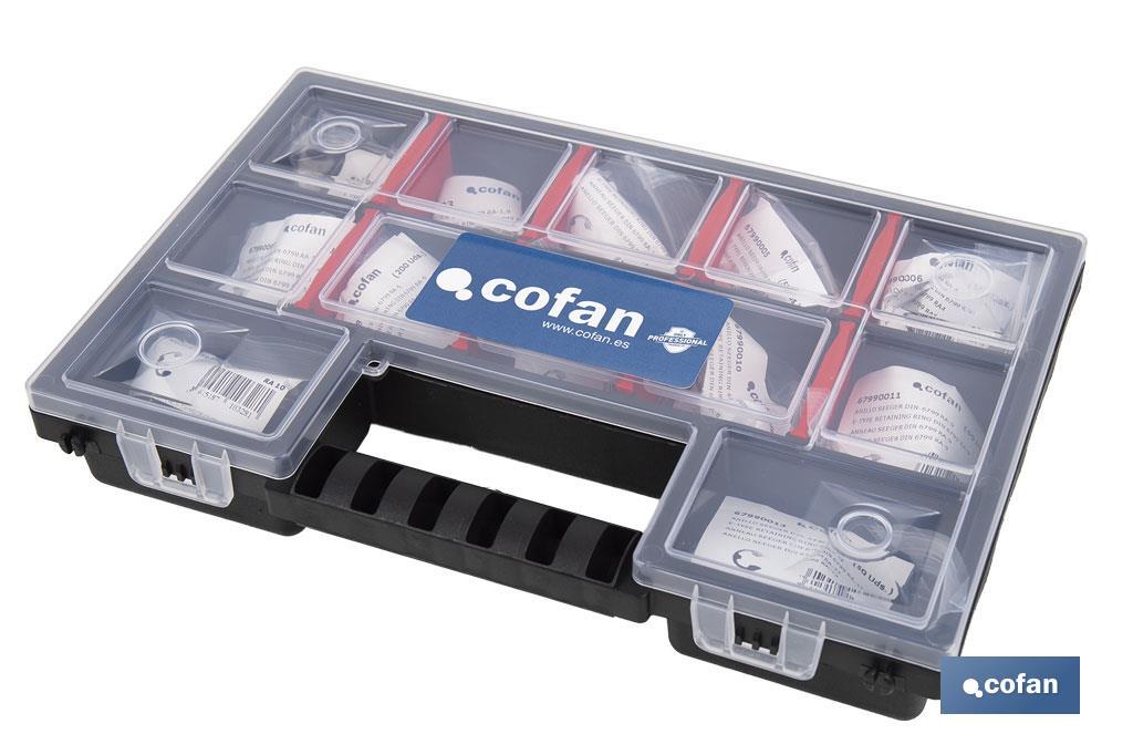 Valise assortiment DIN 6799 (2.800 Unites) - Cofan