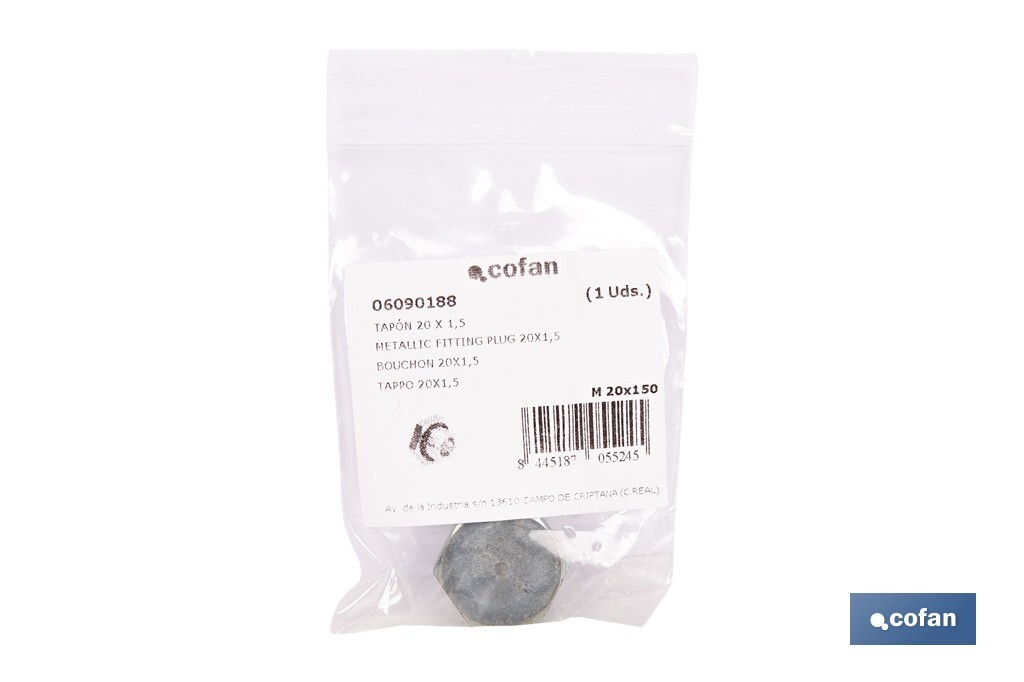 Bouchon de fermeture - Cofan