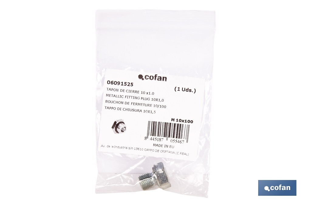 Bouchon de fermeture - Cofan