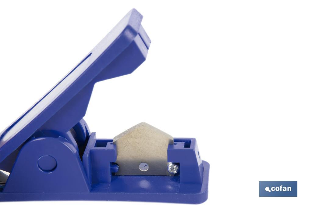 Plastic tube cutter - Cofan