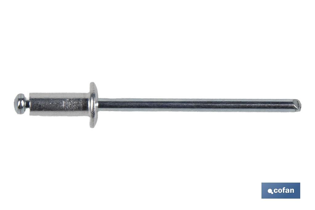 Rivets aluminium standard - Cofan