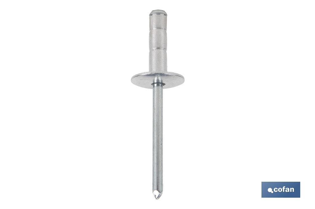 Rivets Unigrip leure grande - Cofan
