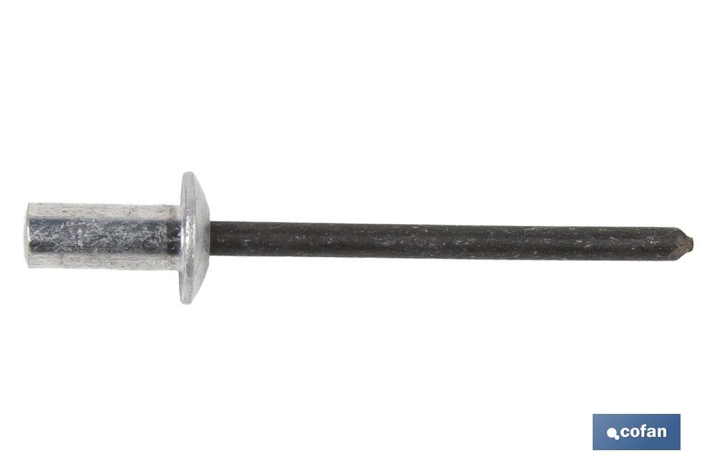 Standard rivets with dome head - Cofan