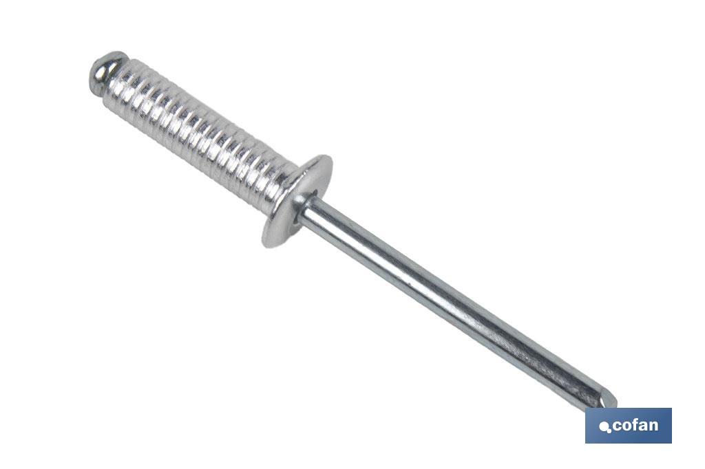 Rivets rainures - Cofan