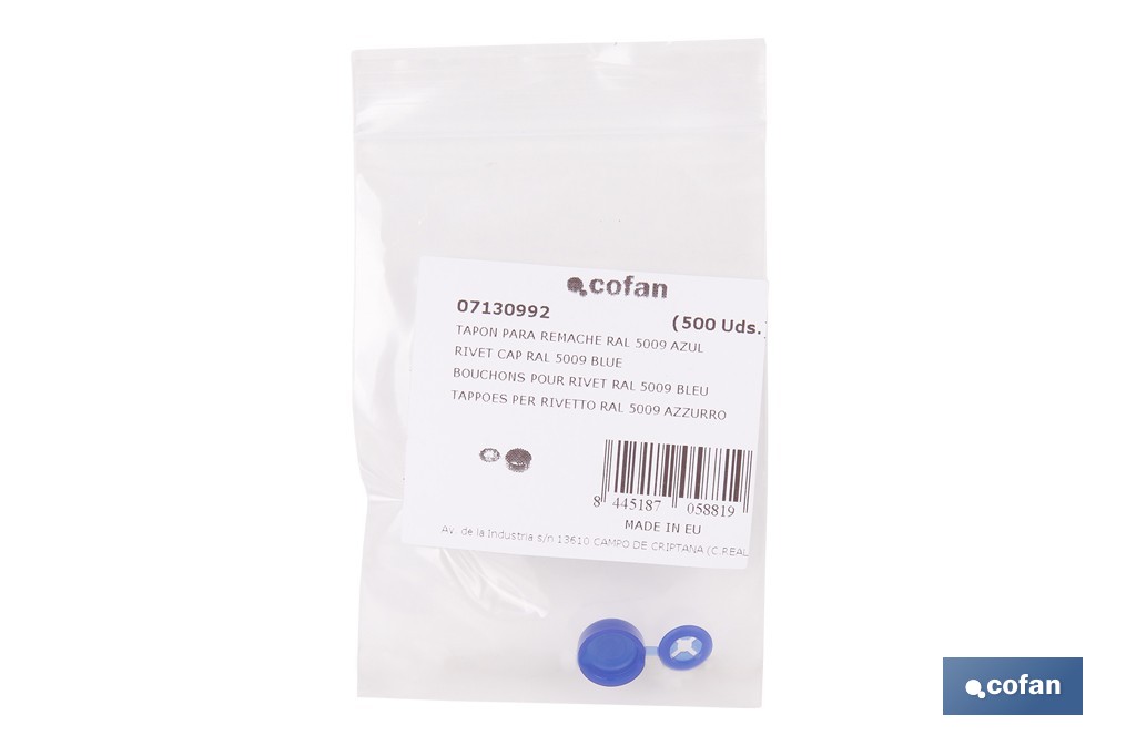 Rivet caps - Cofan