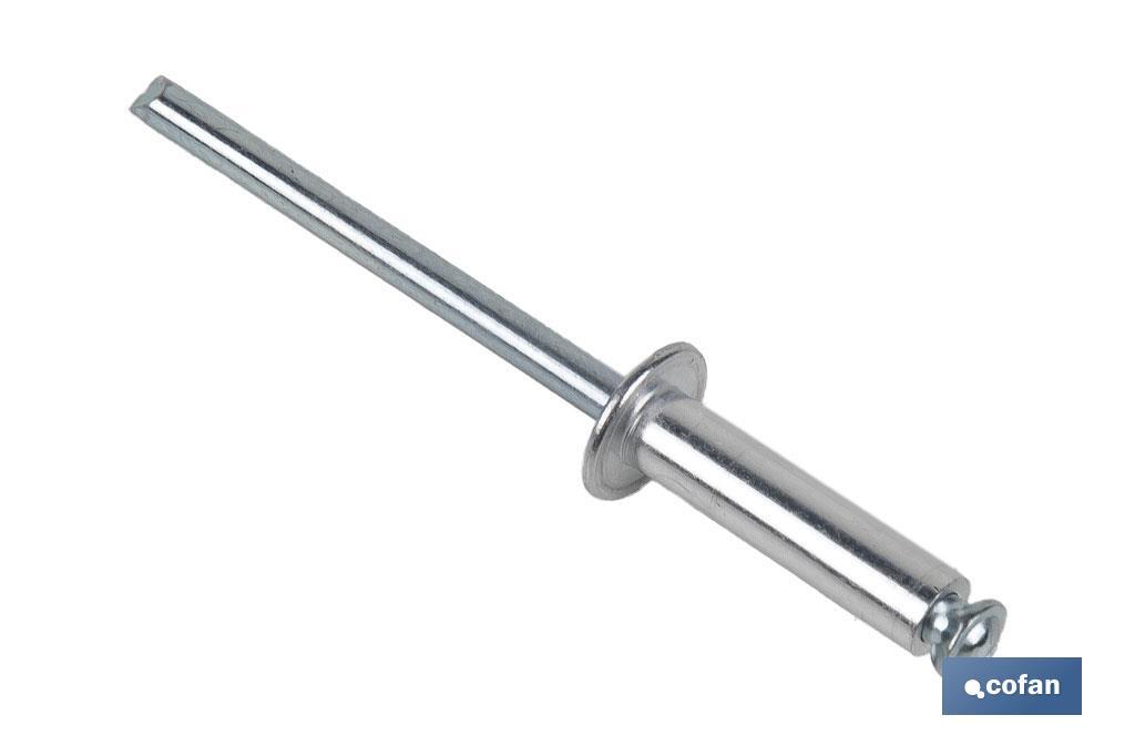 Rivets alu fleur - Cofan