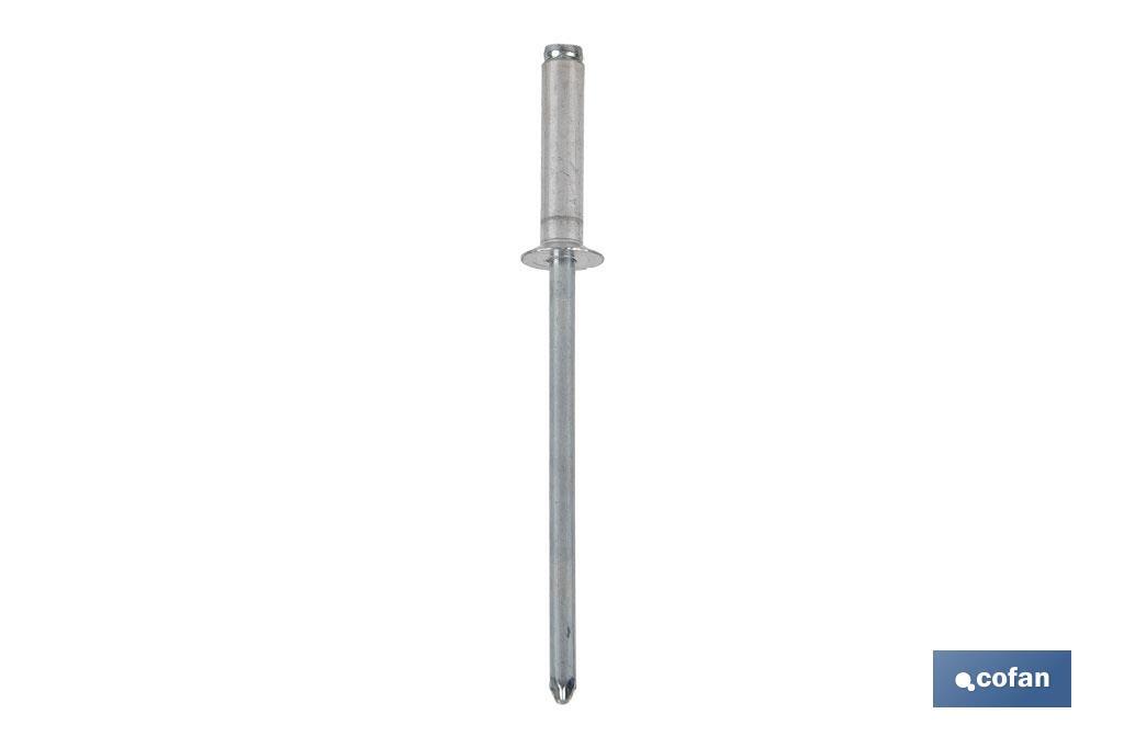 Rivets fraises alu standard 120º - Cofan