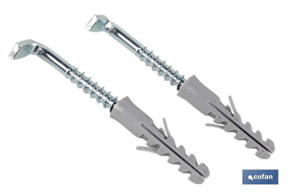 Conjunto de bucha e escapula para aquecedores de água e boilers | Disponível em dois tamanhos à escolha - Cofan