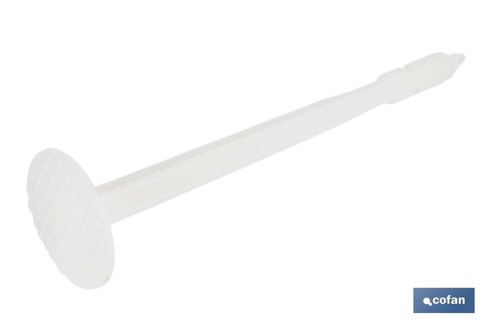 Cheville de fixation de panneaux isolants | Sans clou | Fixation rapide | Plusieurs dimensions - Cofan