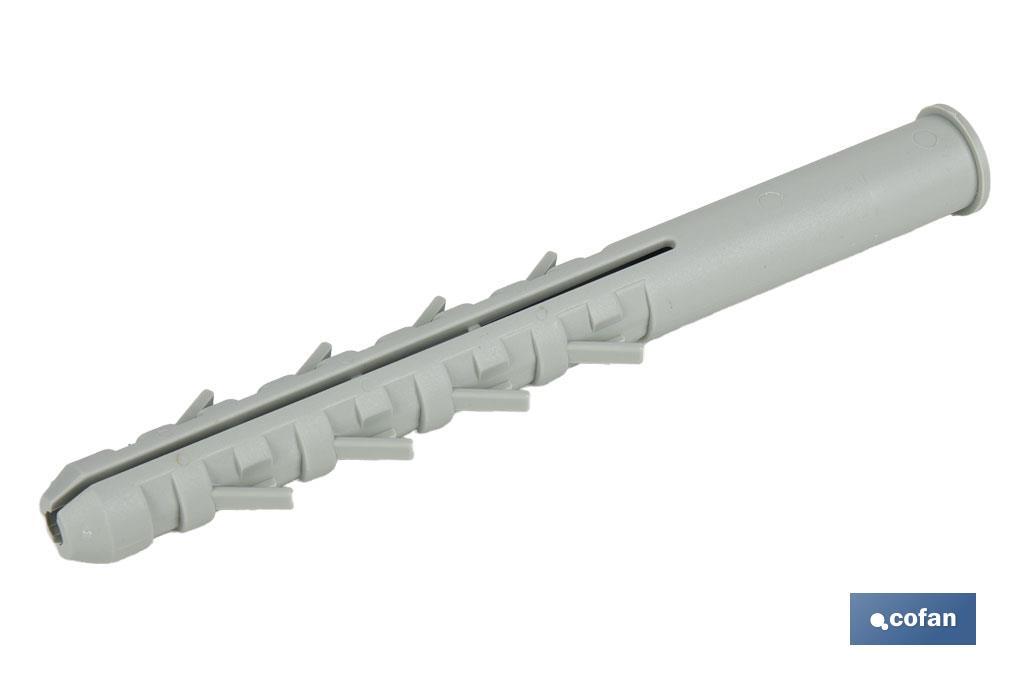Chevilles en nylon pour échafaudages | Fixation résistante à chaque ancrage | Plusieurs dimensions - Cofan
