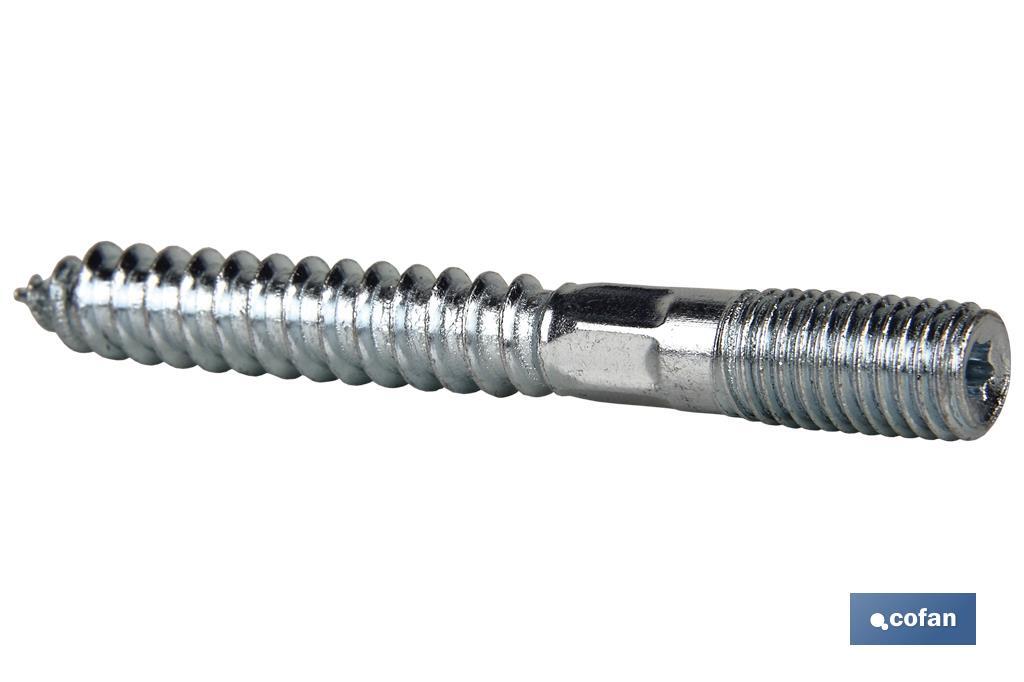 ZINC-PLATED HANGER BOLTS - Cofan