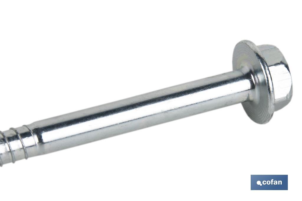 Bucha longa com parafuso hexagonal | Disponível em vários tamanhos - Cofan