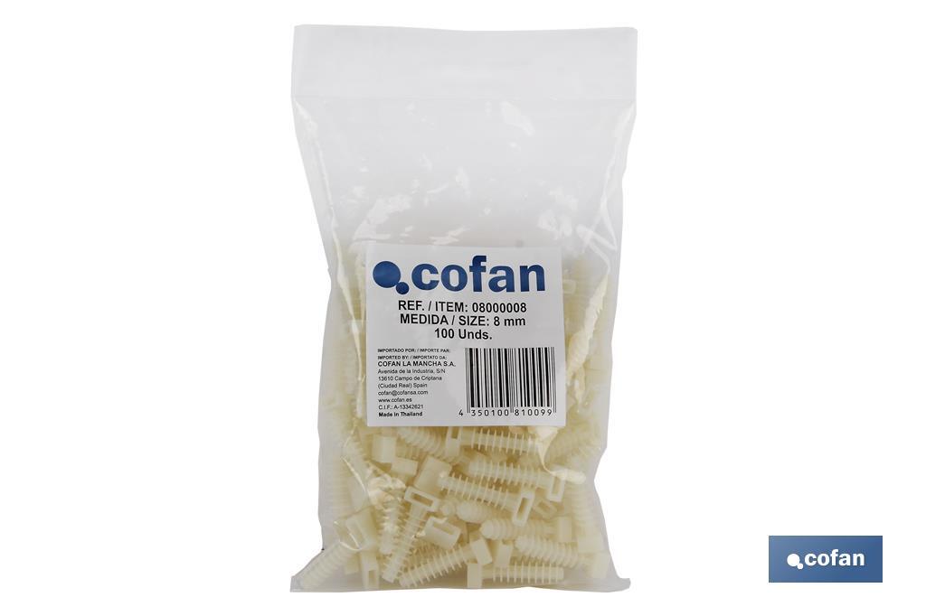 Buchas para abraçadeiras - Cofan