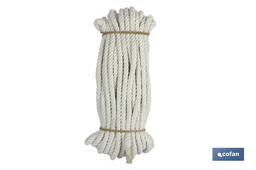 Madeja de cuerda de nylon mate | Con 3 o 4 cabos - Cofan