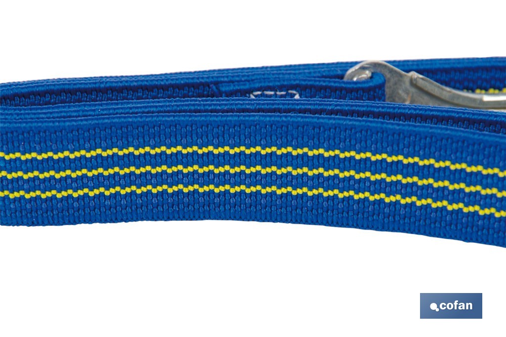 Flat elastic straps (blister) - Cofan