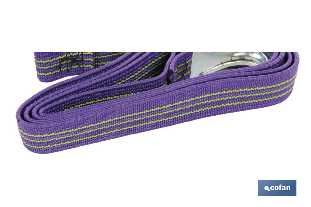Flat elastic straps (blister) - Cofan