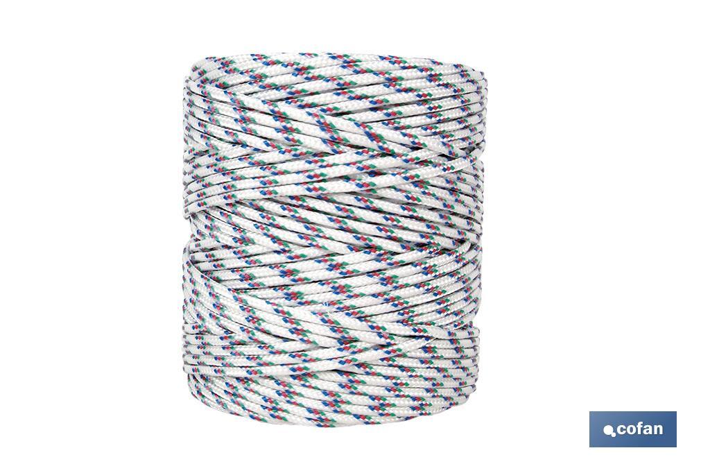 Braided cord for blinds and shades | Polypropylene ø5mm | Available in different colours - Cofan