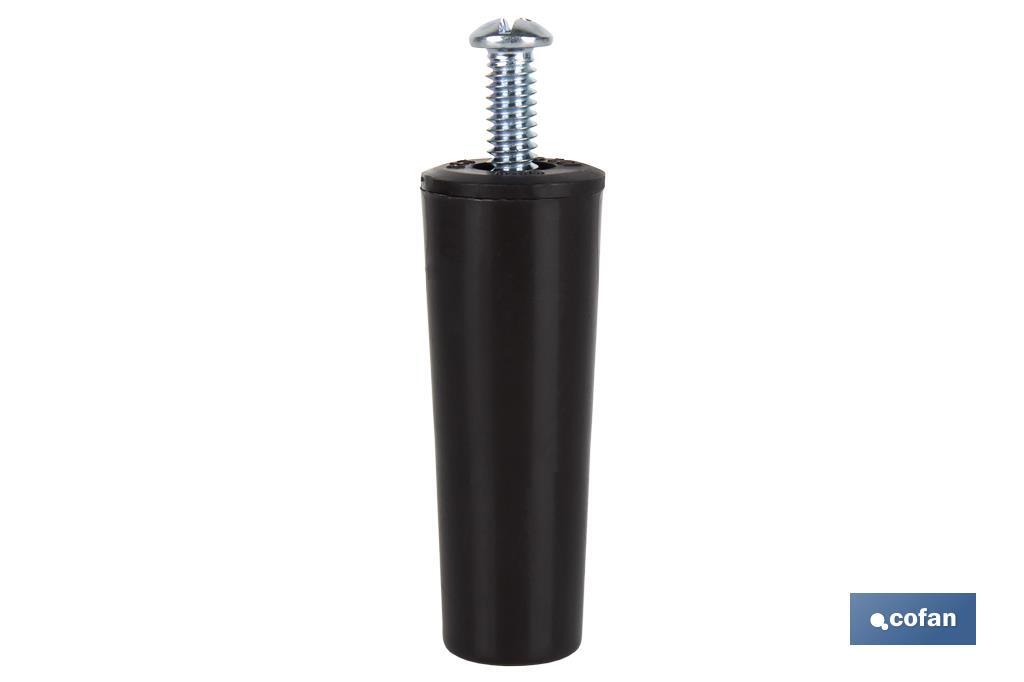 PVC Buffer Stopper for Roller Shutters | Size: 60mm | M6 screw included | Available in different colours - Cofan