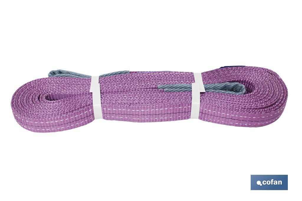 Cinghia piana con asole - Cofan