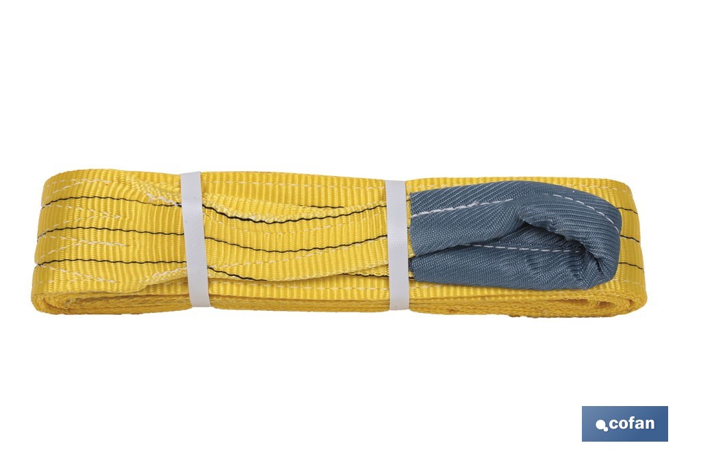 Cinghia piana con asole - Cofan