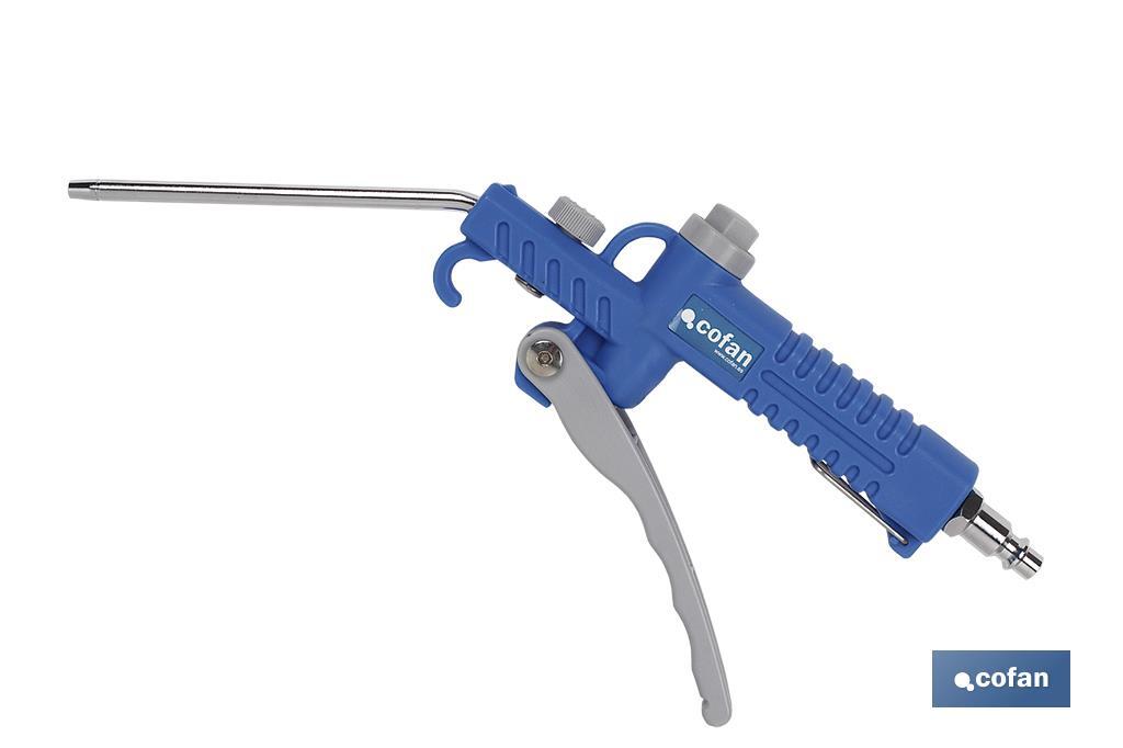 Pistolet de soufflage en plastique normal de 110 mm | Pistolet de soufflage professionnel - Cofan