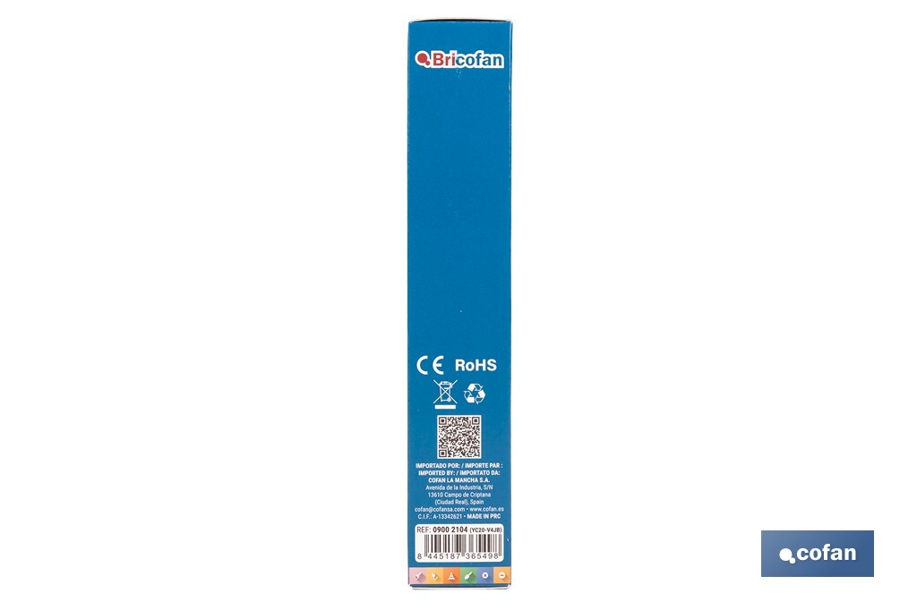 Stylo à colle à fonctionnement à batterie | Barres de colle de ø7 mm | Batterie de 3,6 V - Cofan
