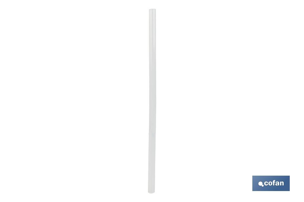 Barres de colle thermofusible | Dimensions : ø7 x 185 mm | Kit de 20 unités - Cofan