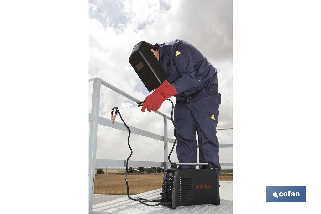 Soldador inverter eléctrico MMA 120 A - Cofan