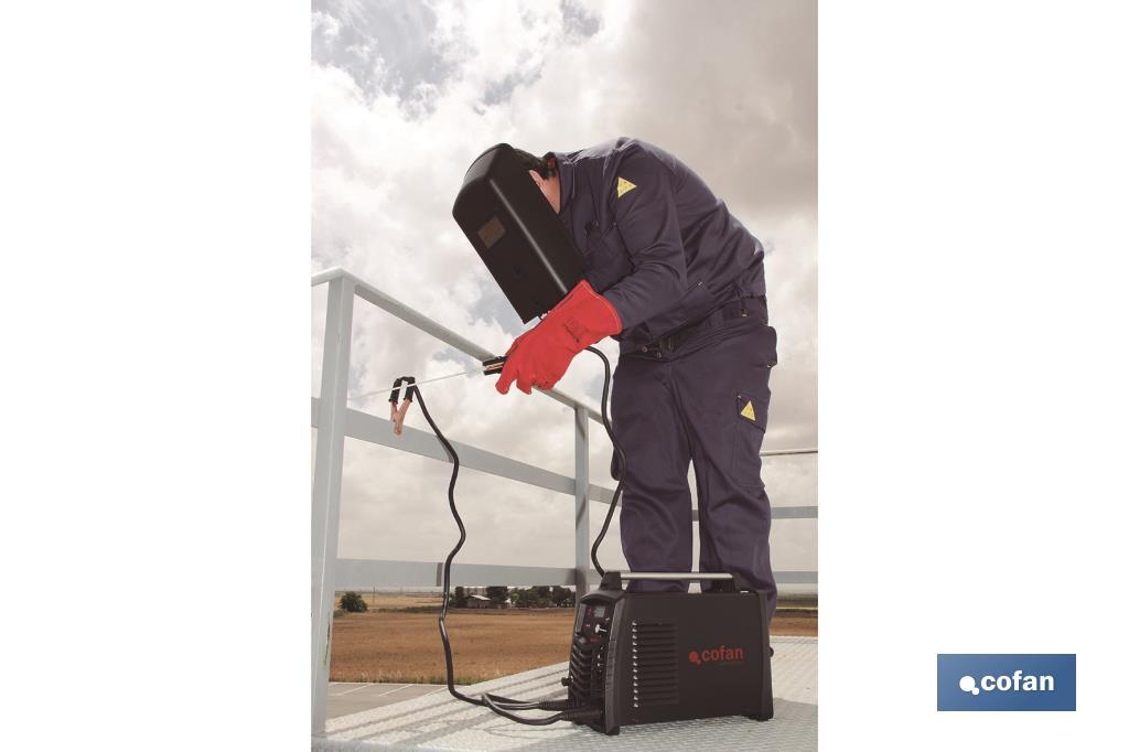 Soldador inverter eléctrico MMA 200 A - Cofan