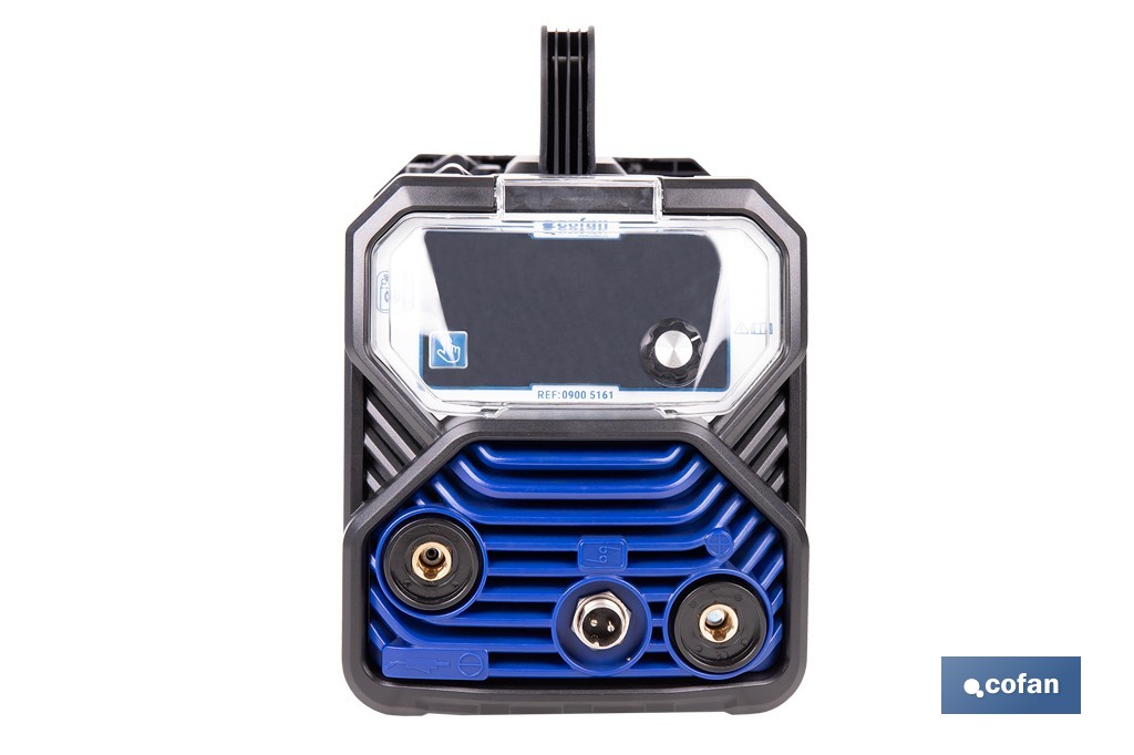 Soldador inverter eléctrico MIG/MMA/TIG de 120 amperios - Cofan