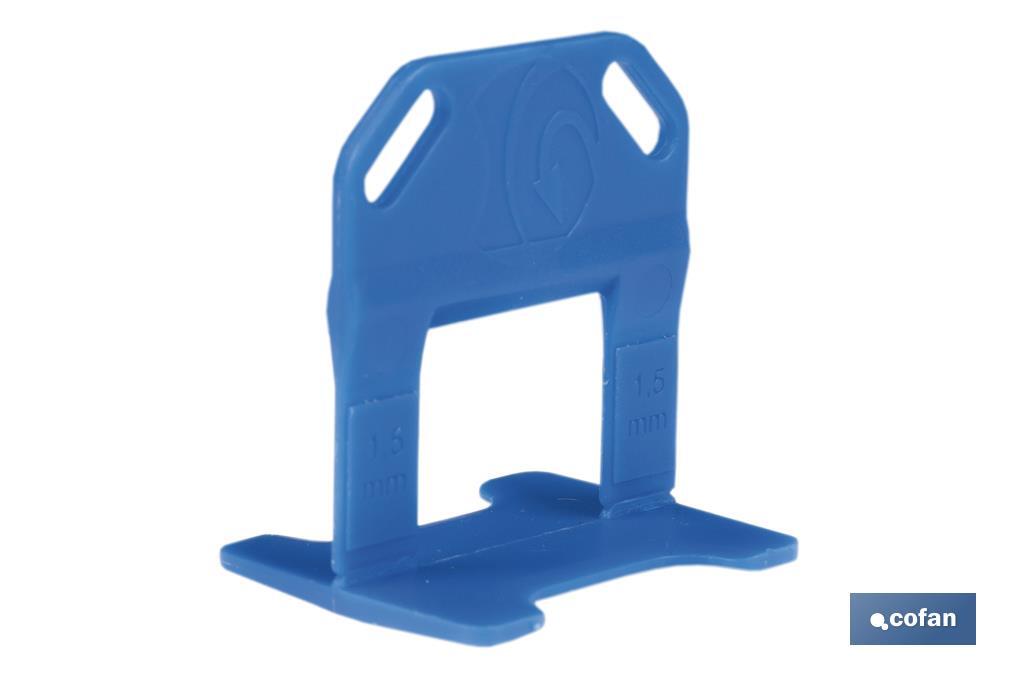 Croisillons autonivelants pour revêtements et séparations des joints | Surface parfaitement nivelée | Différentes dimensions - Cofan