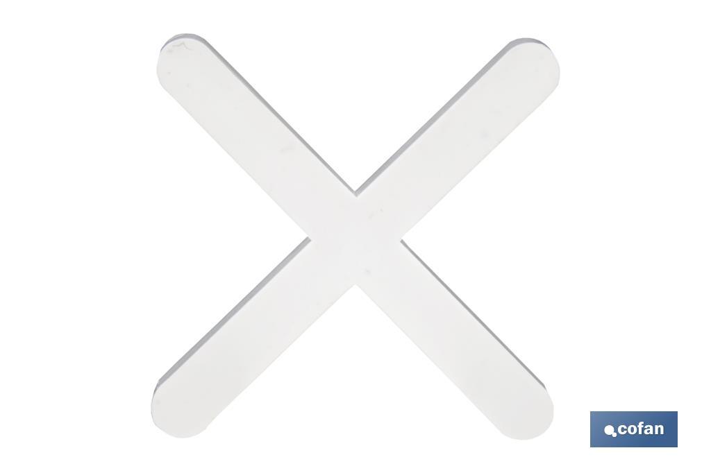 Cruzetas para revestimentos de alta resistência | Diferentes tamanhos e embalagens - Cofan