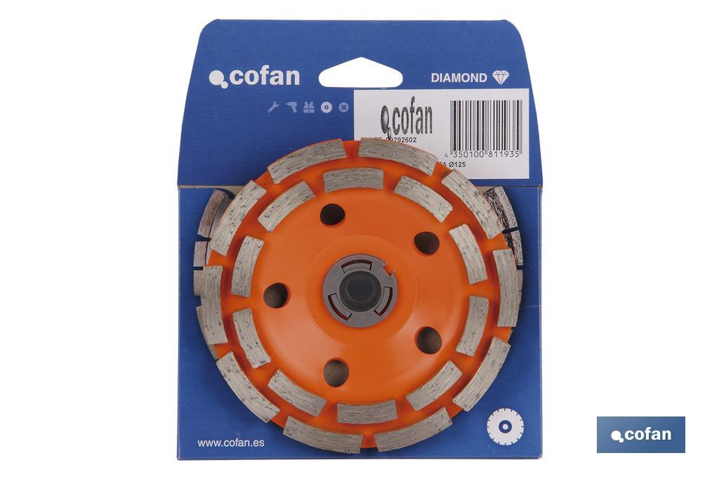 Double Ring Disc for Masonry - Cofan